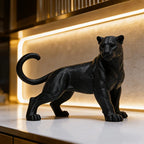 1 Piece of Sturdy Black Panther Statue