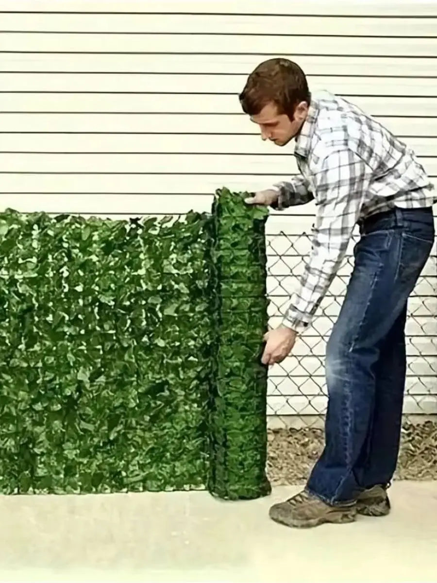 Artificial Ivy Privacy Fence Wall Screen UV Resistant