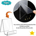 Clear Acrylic Display Book Stand