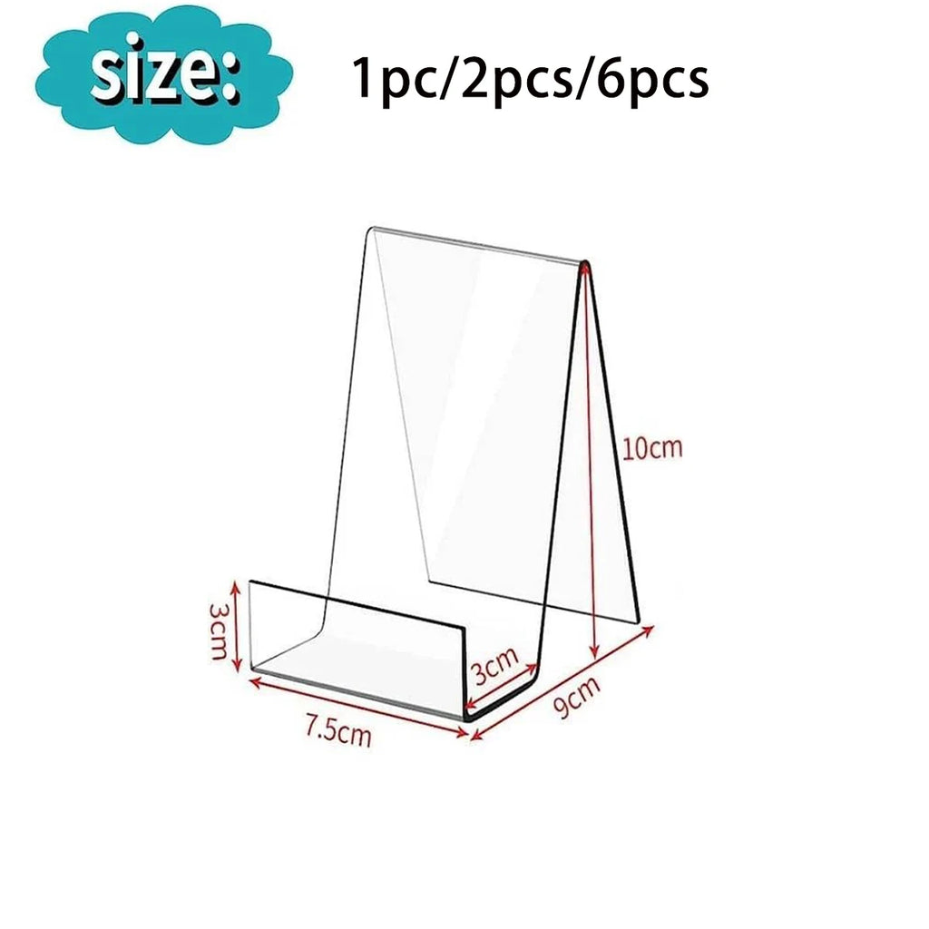 Clear Acrylic Display Book Stand