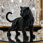 1 Piece of Sturdy Black Panther Statue