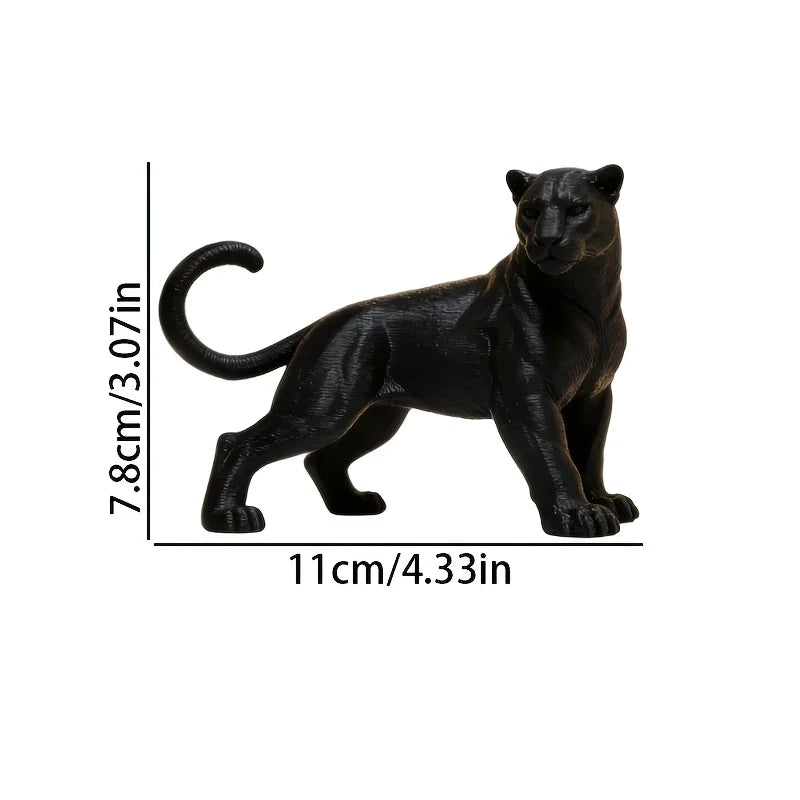 1 Piece of Sturdy Black Panther Statue