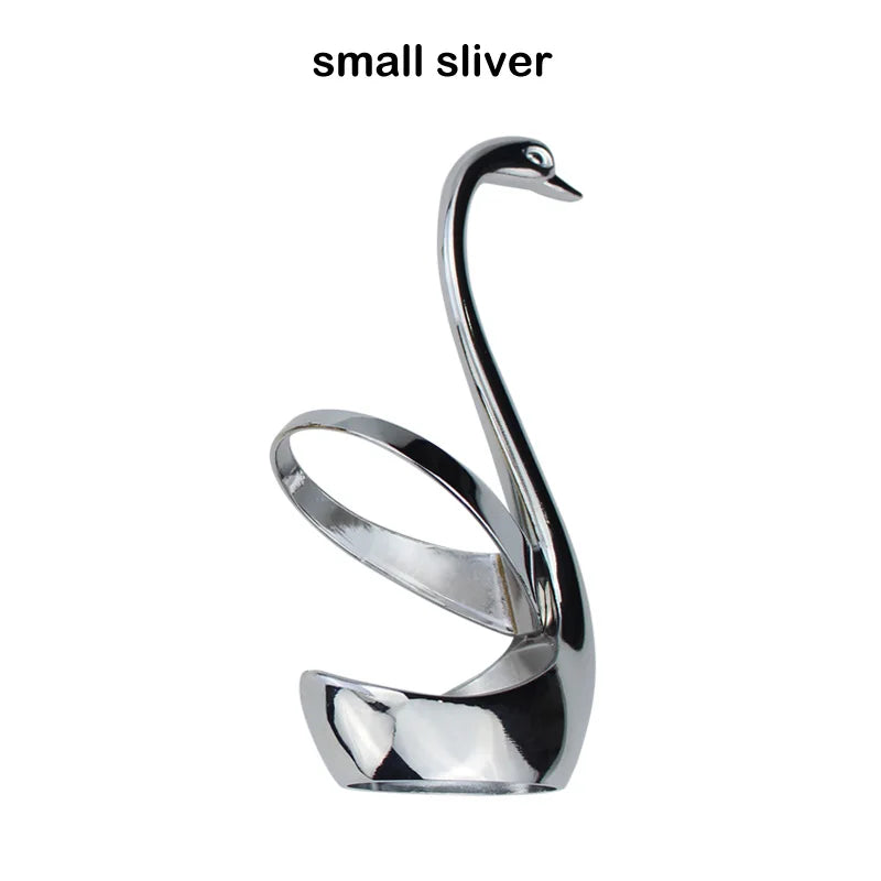 Popular Swan Shape Zinc Alloy Cutlery Holder