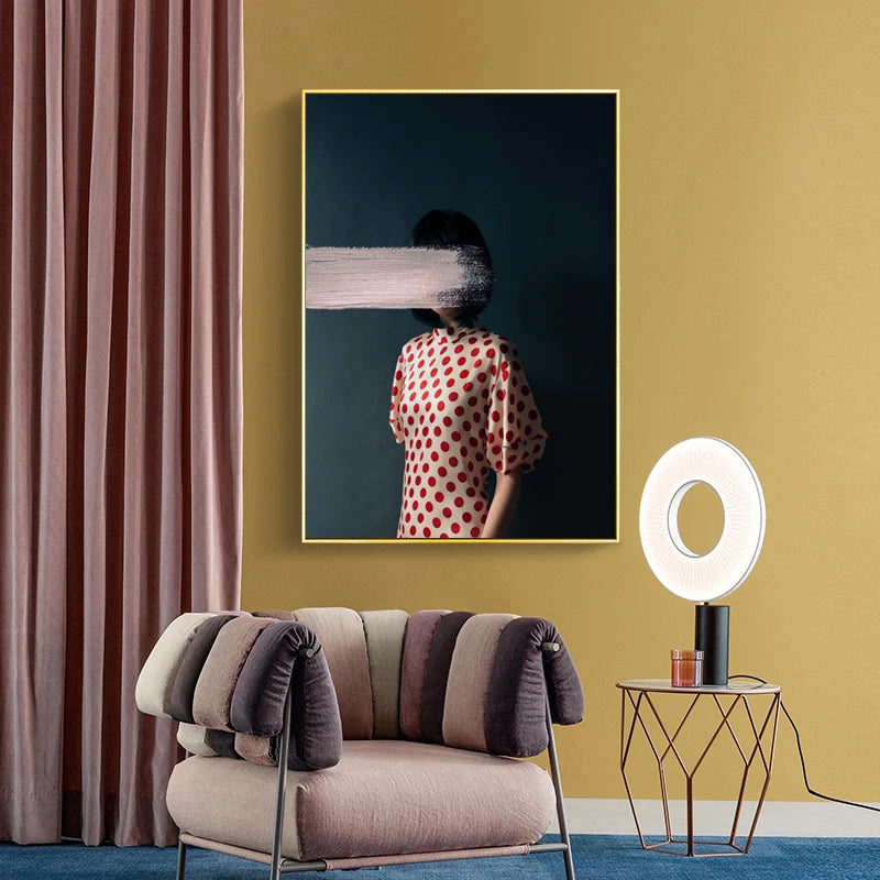 Graffiti Art Figure Poster Canvas Wall Art Nordic Fashion