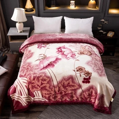 Double Layer Raschel Blankets