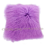 Genuine Mongolian Lamb Fur Cushion Cover