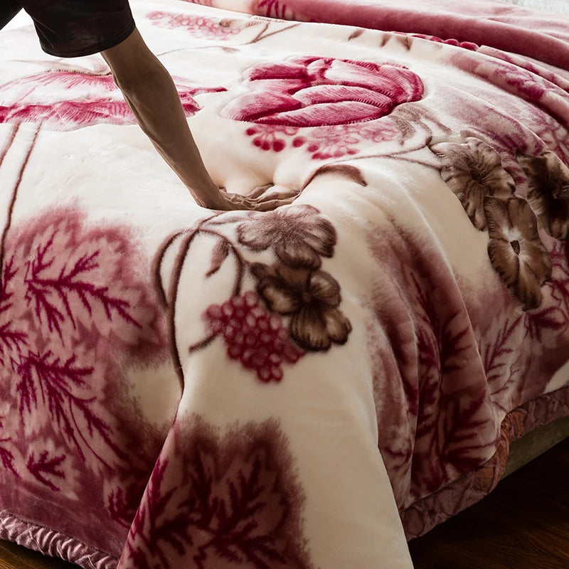 Double Layer Raschel Blankets