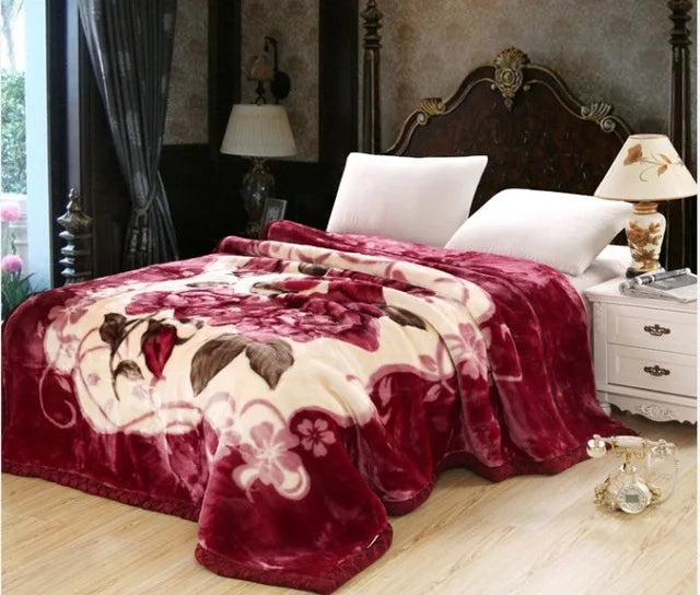Double Layer Raschel Blankets