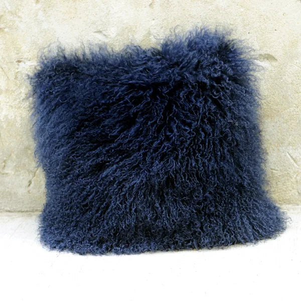 Genuine Mongolian Lamb Fur Cushion Cover