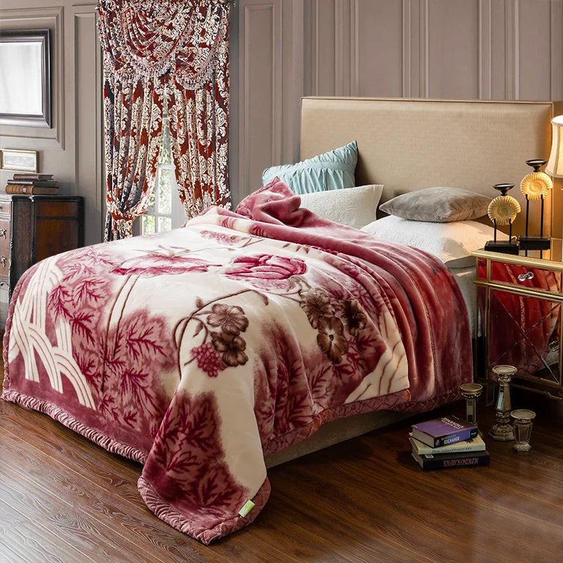 Double Layer Raschel Blankets