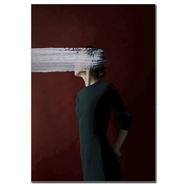 Graffiti Art Figure Poster Canvas Wall Art Nordic Fashion