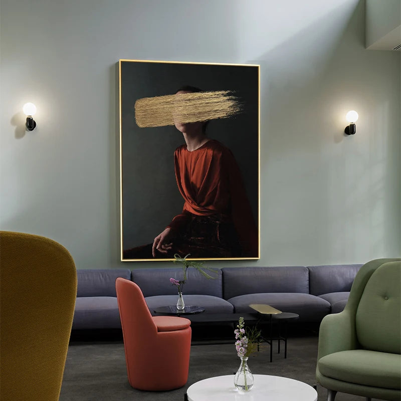 Graffiti Art Figure Poster Canvas Wall Art Nordic Fashion