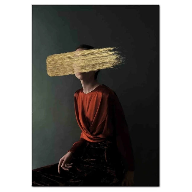 Graffiti Art Figure Poster Canvas Wall Art Nordic Fashion