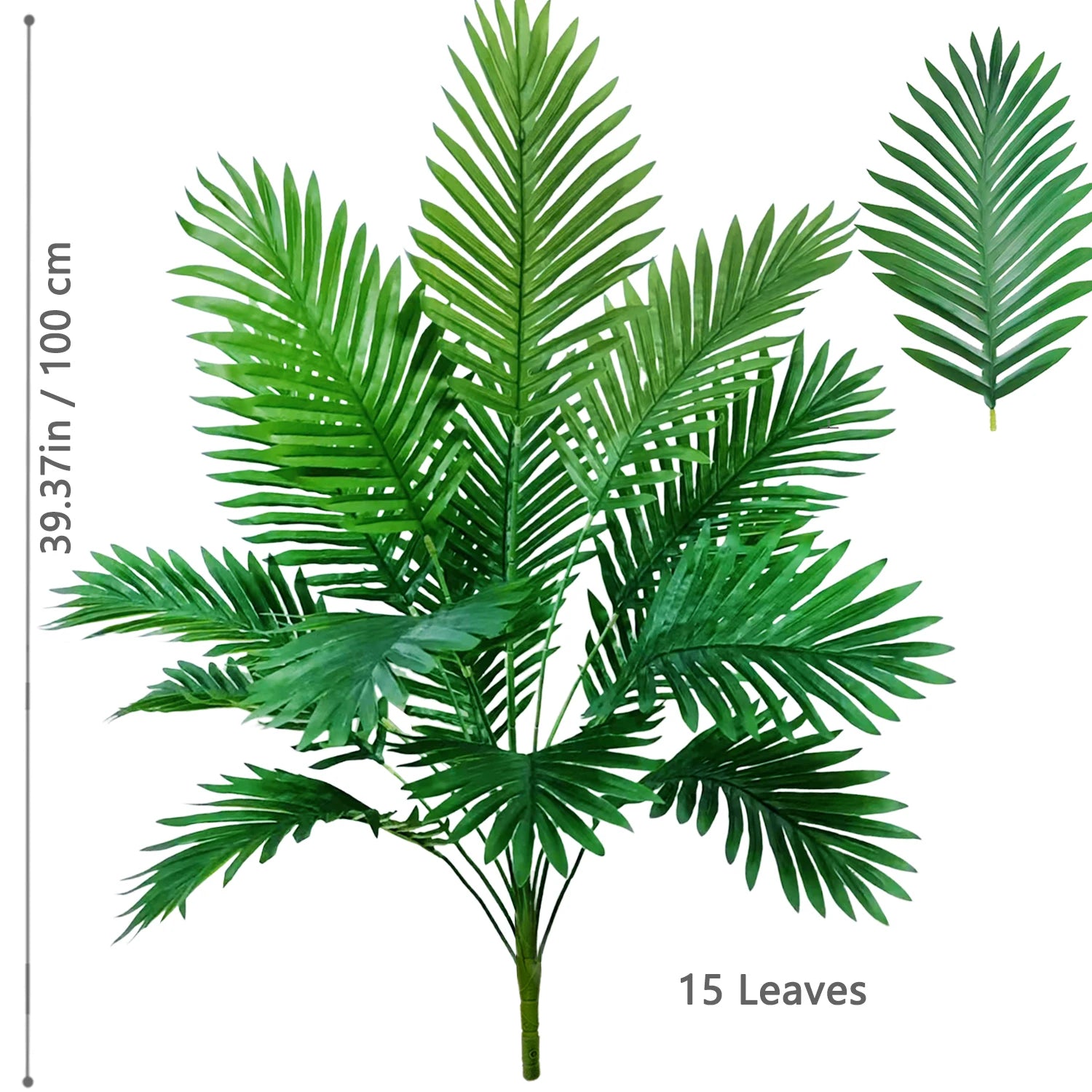 Large Artificial Palm Tree Tropical Fake Plant