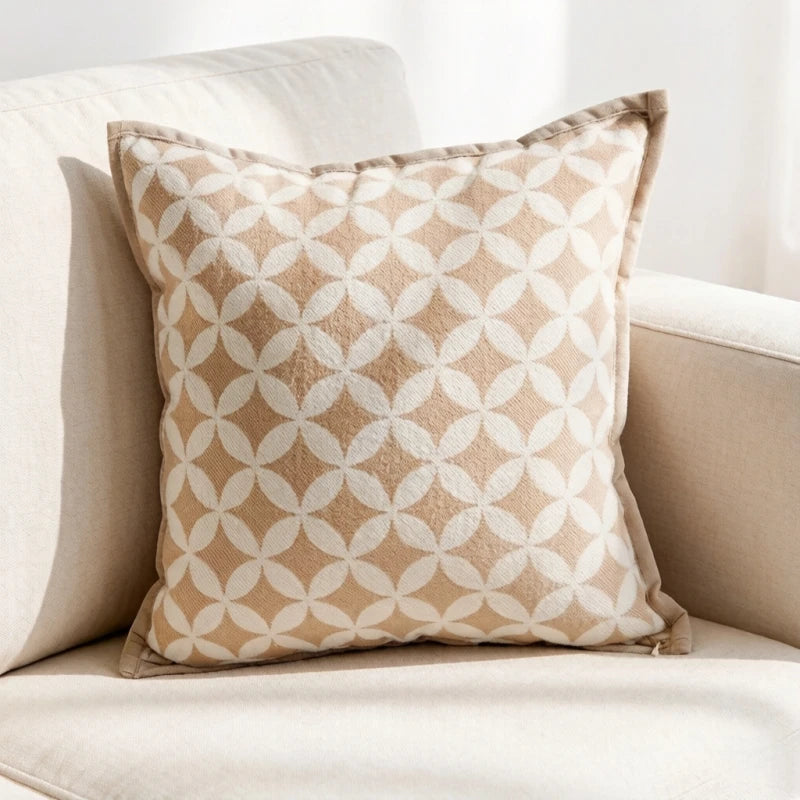 Textured Woven 45x45 Decorative Pillowcase