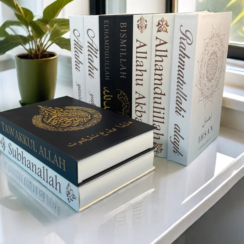 Islamic Kaaba Mosque Luxe Fake Book Storage Box