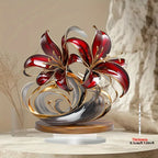 Elegant Flower Curve Design Acrylic Desktop Decoration