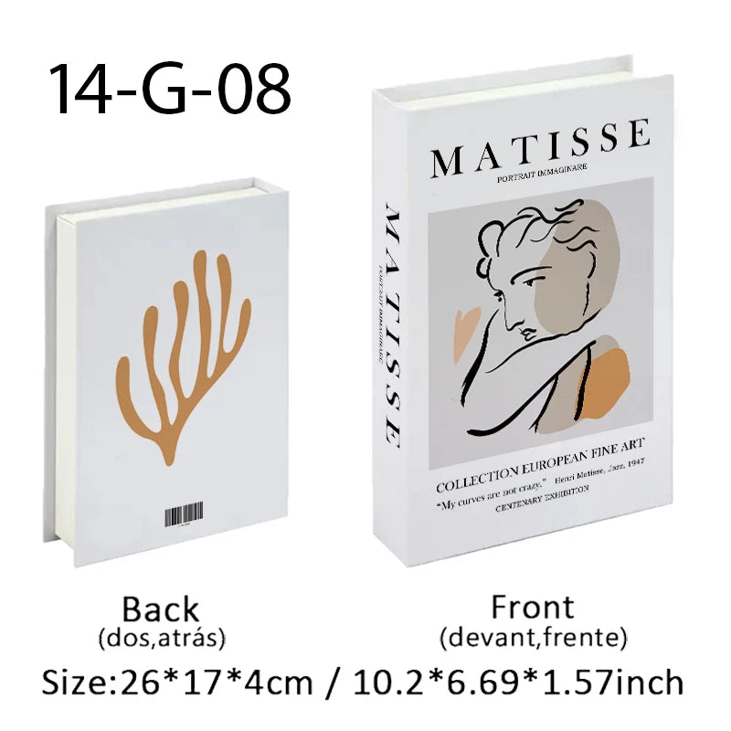 Matisse Fake Books For Decoration Storage Box