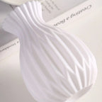 1PC Plastic Vases White Imitation Ceramic Flower Pot