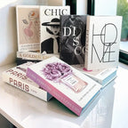 Fashion Luxury Fake Book Storage Box Perfume Decorative Books