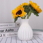 1PC Plastic Vases White Imitation Ceramic Flower Pot