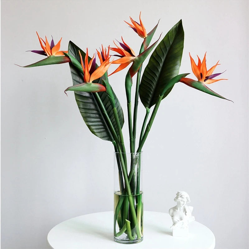 Large Bird of Paradise Artificial Tropical Flower
