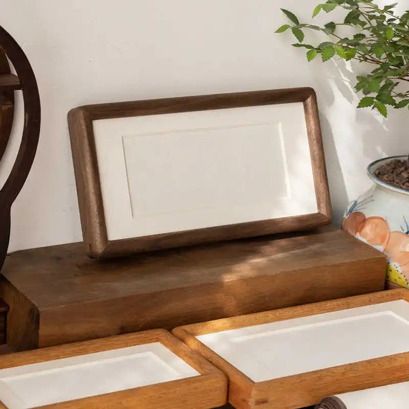Rectangular Solid Wood Photo Frame High-Quality