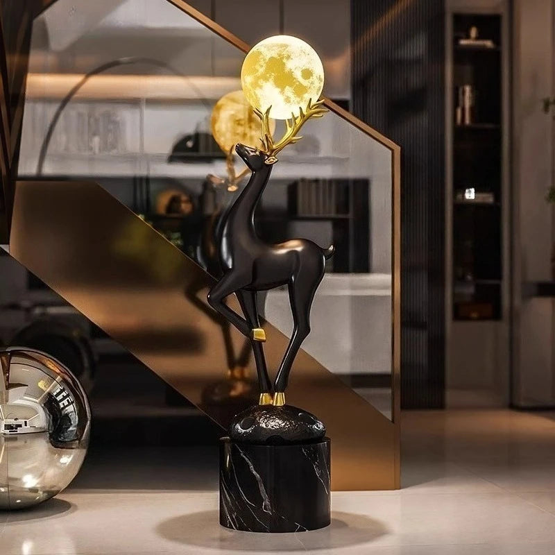 Home Decor Luminous Deer Statue