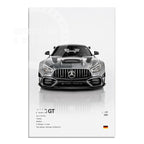 Minimalist Hyper Car Poster - E60 M5 CS M3 G800 911 GT3RSports Car Supercar Canvas