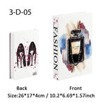 Fashion Luxury Fake Book Storage Box Perfume Decorative Books