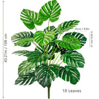 Artificial Monstera Plant Fake Palm Tree