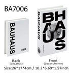 Black Cat Monet Bauhaus Luxe Decorative Books Fake Book Storage