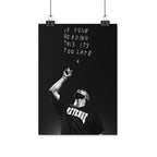 Black and White Drake Concert Cover Poster