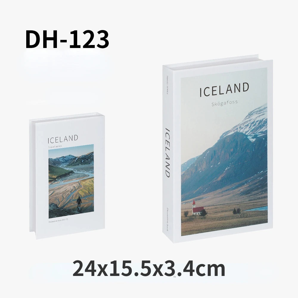 Minimalist Modern Decorative Fake Books