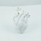 Heart-shaped Resin Vase for Flower Arrangement