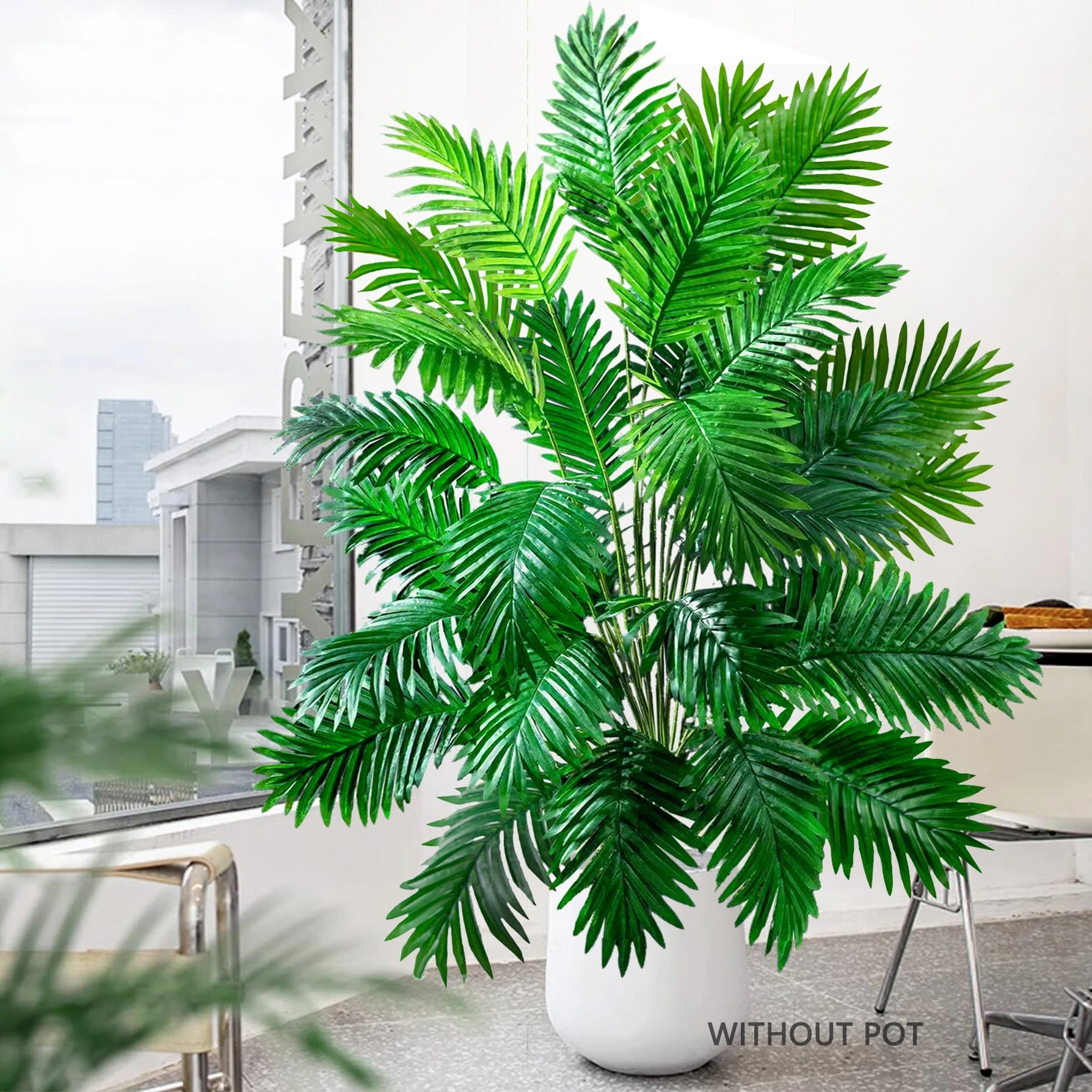 Large Artificial Palm Tree Tropical Fake Plant