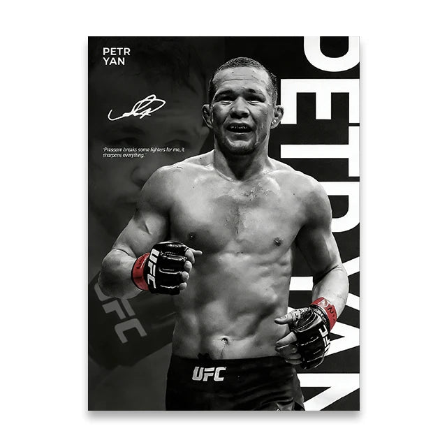 Boxing Star Canvas Wall Art Print Poster MMA Decorative Painting