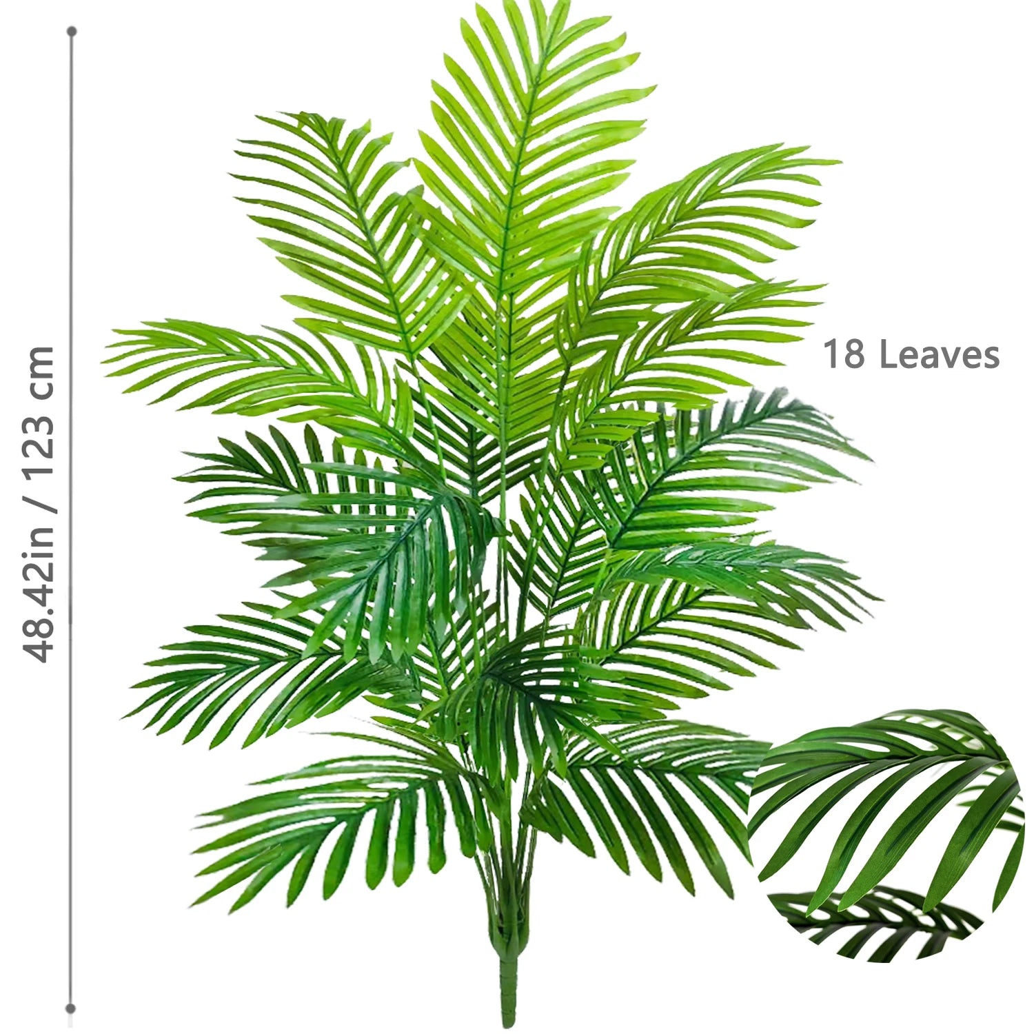 Large Artificial Palm Tree Tropical Fake Plant