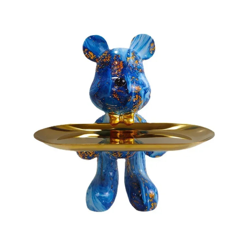 21cm Graffiti Bear Ornament Figurine