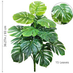 Artificial Monstera Plant Fake Palm Tree