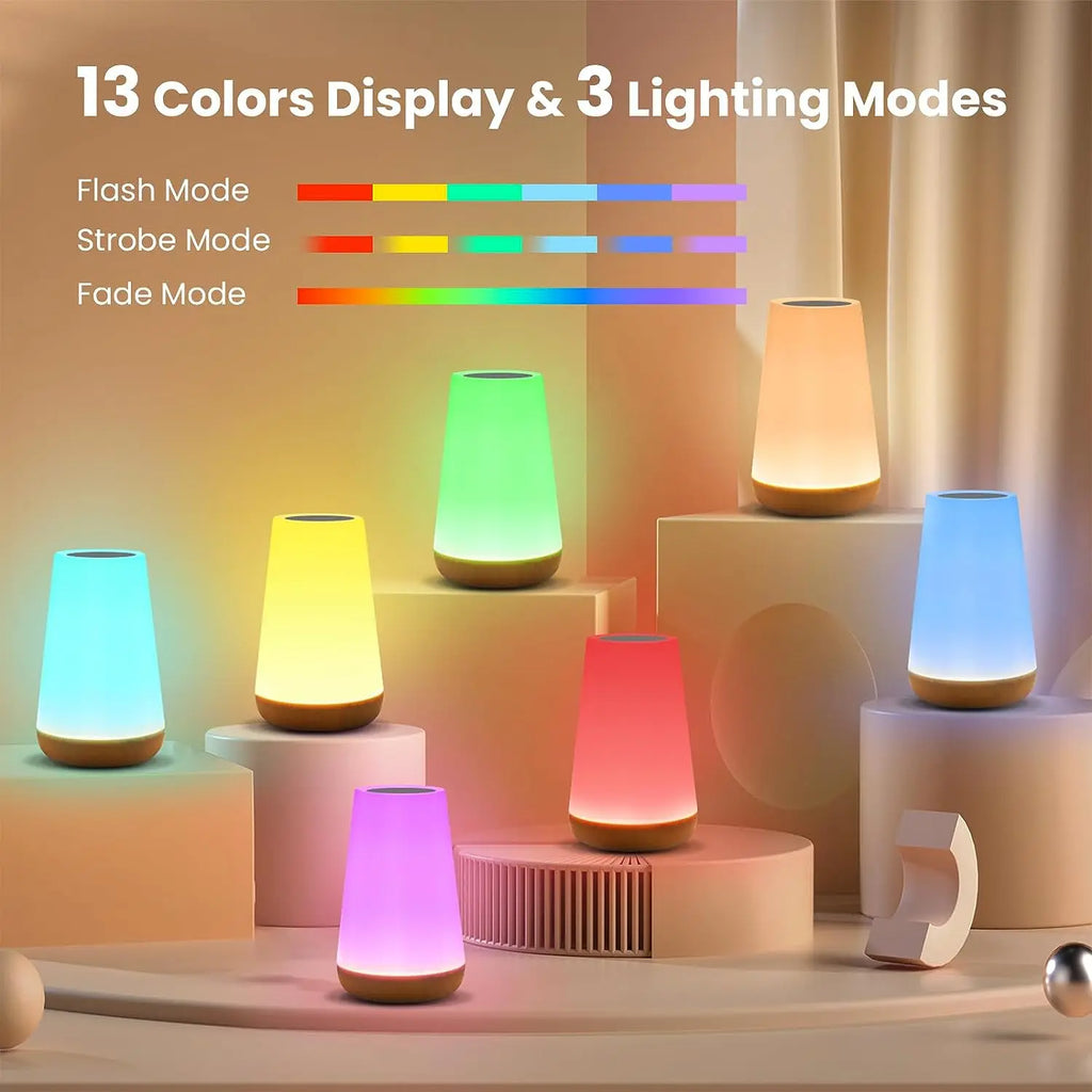 13 Color Changing Night Light RGB Remote Control