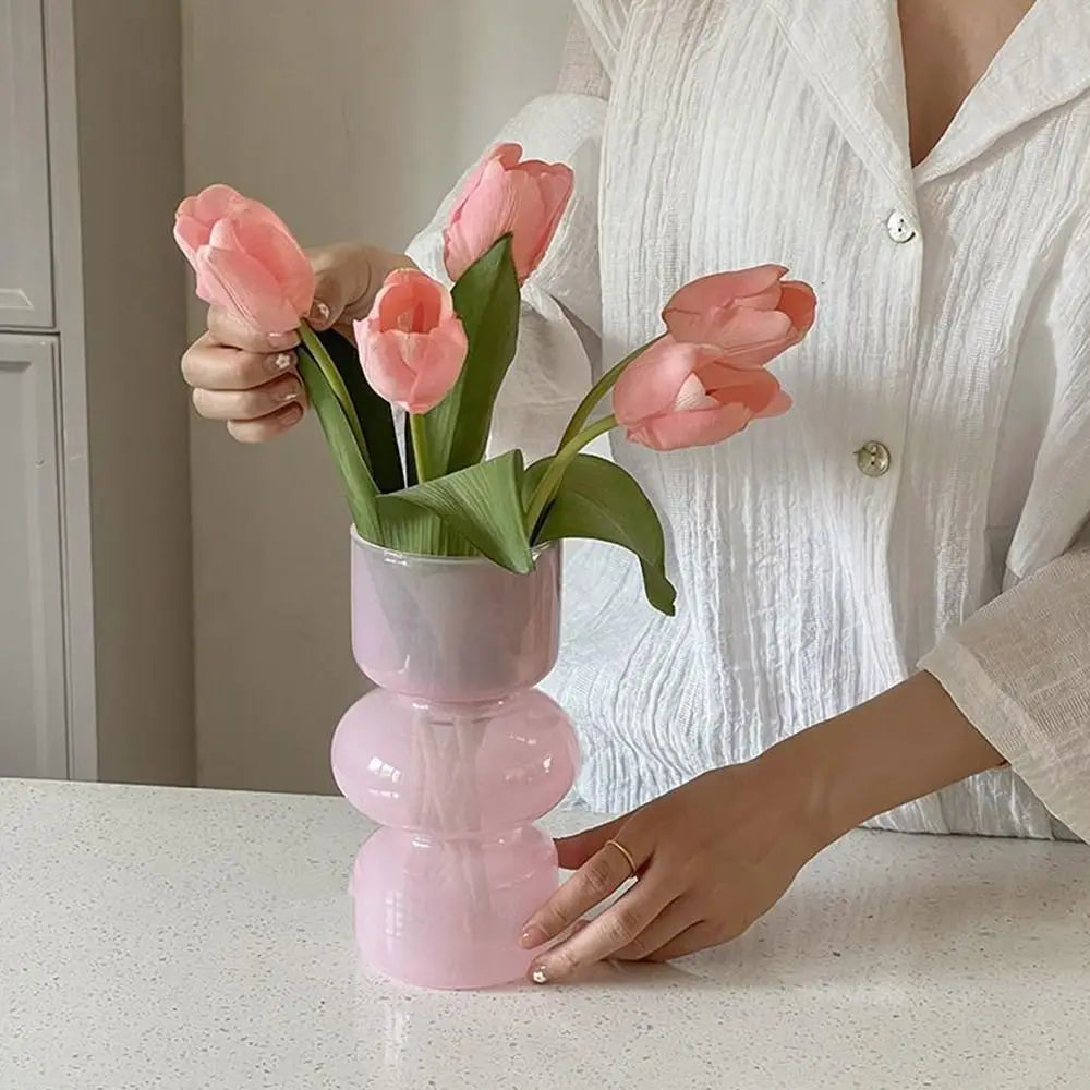 Retro Medieval Glass Vase