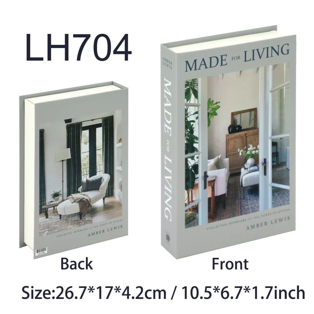 New Luxury Fake Books Home Decoration