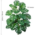 Artificial Monstera Plant Fake Palm Tree