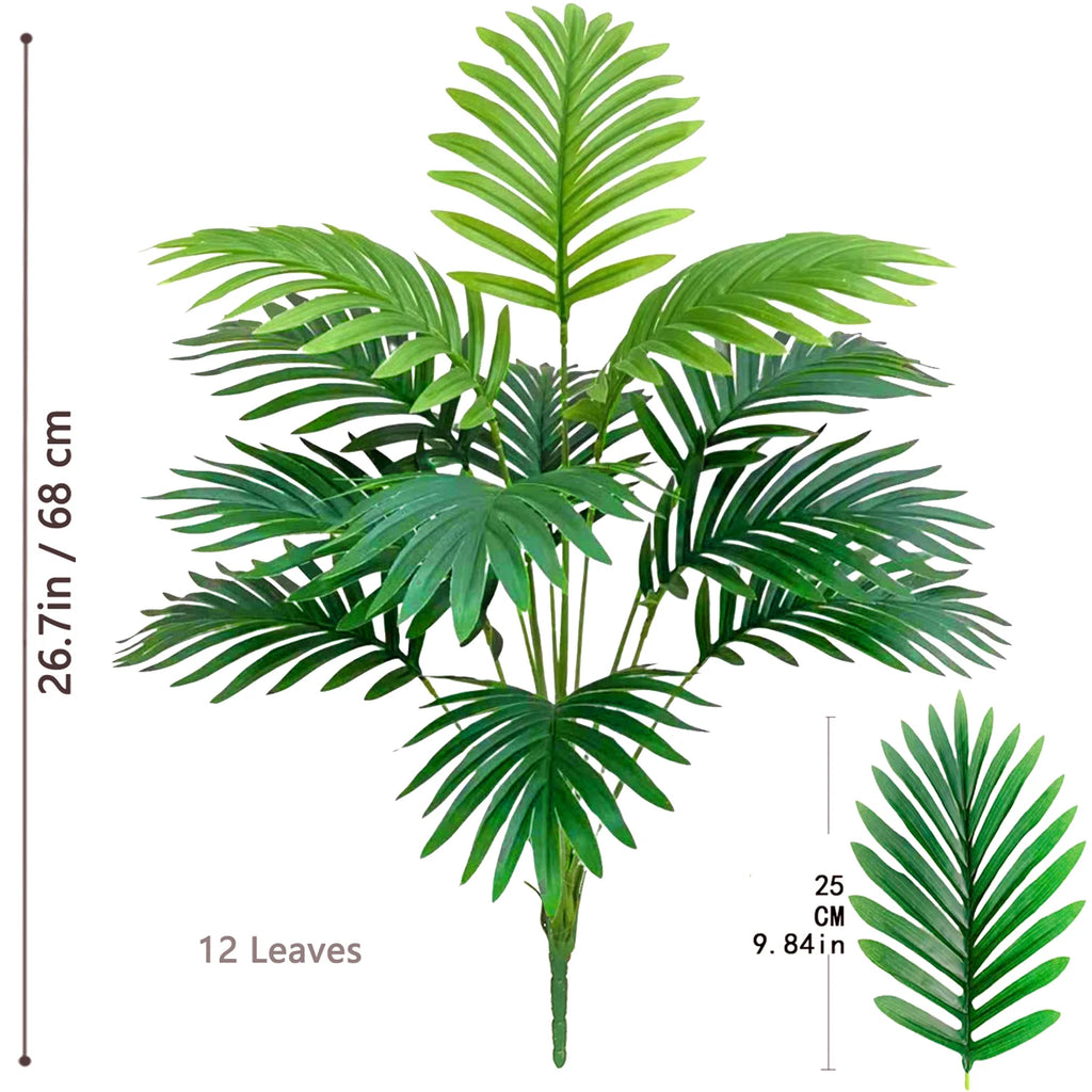 Large Artificial Palm Tree Tropical Fake Plant