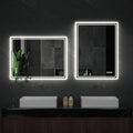 Illuminate LED Backlight Bathroom Mirror Frameless Dimmable Defog Mirror