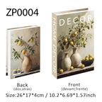 Luxury Perfume Fake Book Storage Box