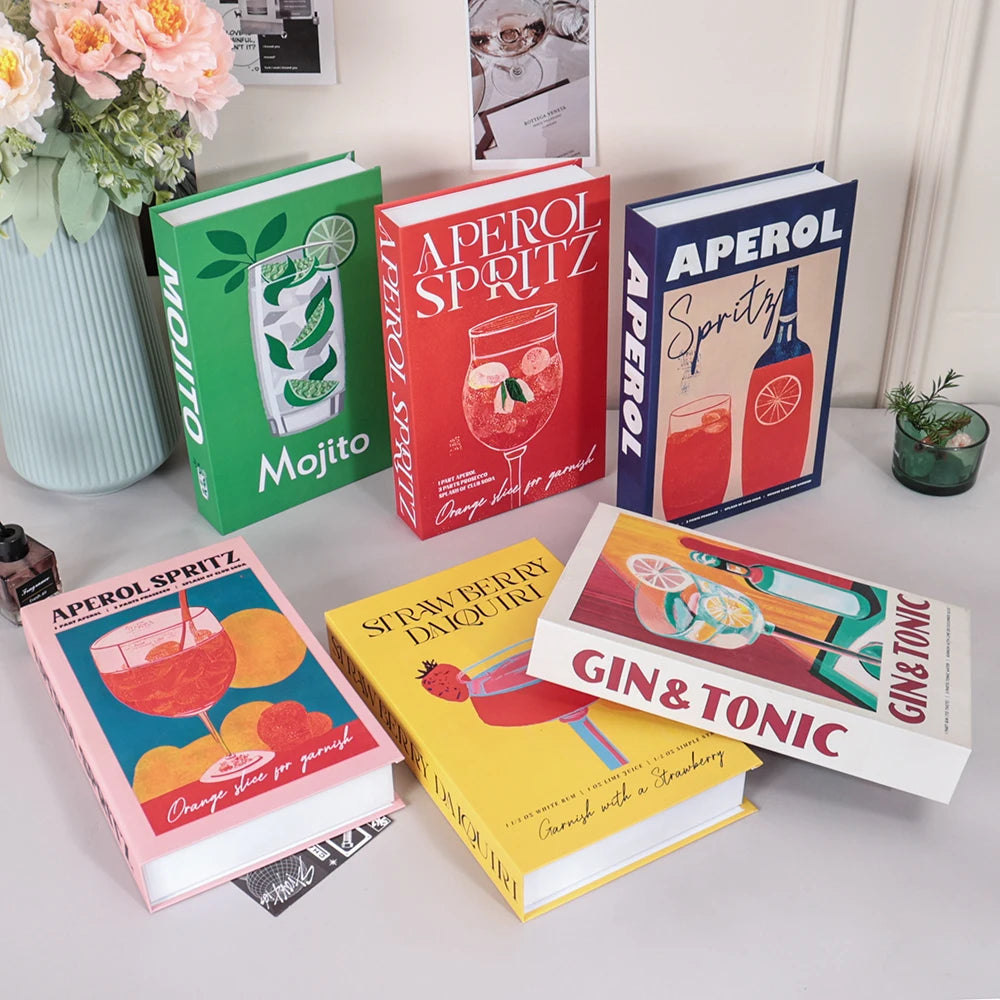 New Luxury Fake Books Home Decoration