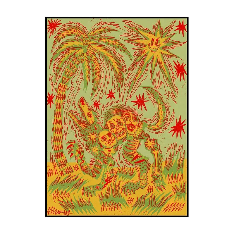 Abstract Classic Illustration Poster