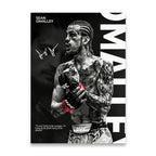 Boxing Star Canvas Wall Art Print Poster MMA Decorative Painting